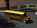 3D Schulbus parken
